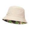 Oboustranný klobouk typu bucket hat „Camo Green“