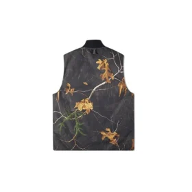 Oboustranná péřová vesta s potiskem Realtree, asijské velikosti „Černá“ Oboustranná péřová vesta s potiskem Realtree, asijské velikosti „Černá“