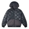 Obratná funkční péřová bundy Down Reversible Utility Puffer Jacket, asijské velikosti „Black“