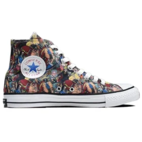 One Piece x Converse Chuck Taylor All Star 100 PT HI plátěné boty vícebarevné