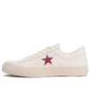 One Star J EB LEATHER „White Crimson Red“