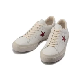 One Star J EB LEATHER „White Crimson Red“