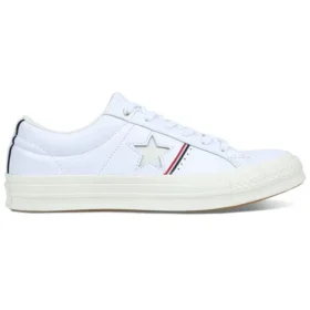 One Star Piping Low Top v barvě White/Enamel Red/Egret