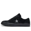 One Star Suede OX „Black“