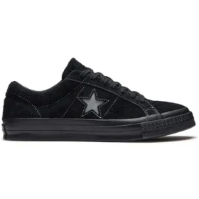 One Star Suede OX „Black“