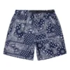 Šortky s paisley vzorem, asijské velikosti „Navy“