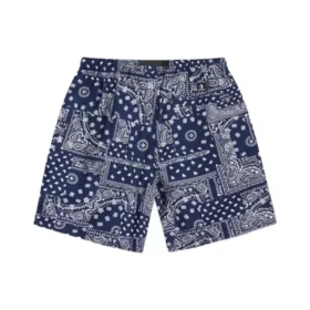 Šortky s paisley vzorem, asijské velikosti „Navy“