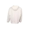 Oversized mikina s kapucí a celopropínacím zipem, asijské velikosti „Off White“