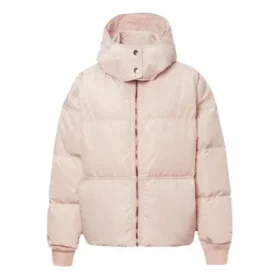 Oversized péřová bunda – asijské velikosti „Pink“