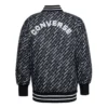 Padded AOP Bomber Asia Sizing „Black White“