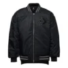 Padded Bomber Asijské velikosti „Černá“