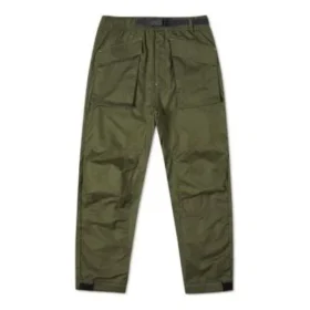 Panelové joggerky, asijské velikosti „Military Green“