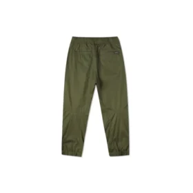 Panelové joggerky, asijské velikosti „Military Green“