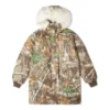 Parka s péřovou výplní Asijské velikosti „Real Tree Edge Camo“