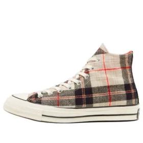 Plaid Chuck 1970s „Creamwhite Gray“