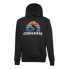 Pánské Converse Planet Set Po Athleisure Casual Sports Printing Knit Black