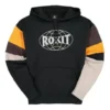 Pánský pulovr Converse x Rokit s kříženým prošíváním, černý