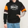 Pánský pulovr Converse x Rokit s kříženým prošíváním, černý