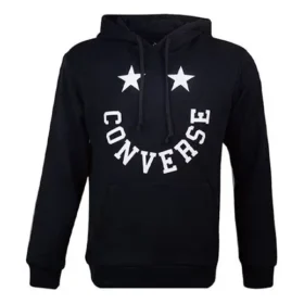Pánský pulovr s potiskem Converse, černý Pánský pulovr s potiskem Converse, černý