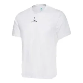 Pánské sportovní tričko Converse s kulatým výstřihem a krátkými rukávy, bílé Pánské sportovní tričko Converse s kulatým výstřihem a krátkými rukávy, bílé
