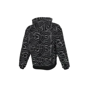 Pánský svetr Converse Athleisure Casual Sports Splash Ink Printing s kapucí a fleecovou podšívkou, celoplošný potisk Pánský svetr Converse Athleisure Casual Sports Splash Ink Printing s kapucí a fleecovou podšívkou, celoplošný potisk