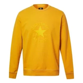 Pánské tričko Converse s potiskem loga, kulatý výstřih, žluté Pánské tričko Converse s potiskem loga, kulatý výstřih, žluté