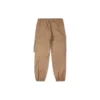 Pohodlné tkané kalhoty Asia Sizing „Brown“