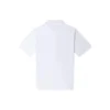 Polo tričko s nášivkou na botě, asijské velikosti „White“
