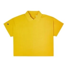 Polo tričko Shapes s krátkým rukávem, asijské velikosti „Žluté“