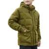 Péřová bundy Mid Jacket, asijské velikosti „Green“