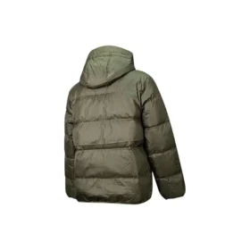 Péřová bundy s kapucí – asijské velikosti „Cargo Khaki“