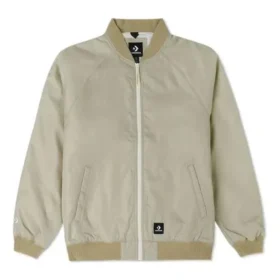 Praktická vycpaná bundy, asijské velikosti „Beige“ Praktická vycpaná bundy, asijské velikosti „Beige“