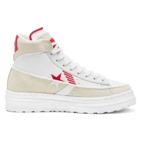 Pro Leather X2 High „Rivals Pack – White University Red“