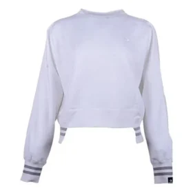 Prodyšný pulovr Stripe, bílý
