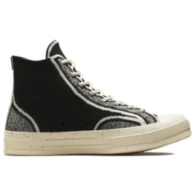 Renew Chuck 70 Knit High „Black Egret“