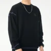Renew Graphic Crewneck Sweatshirt Asia Sizing „Black“