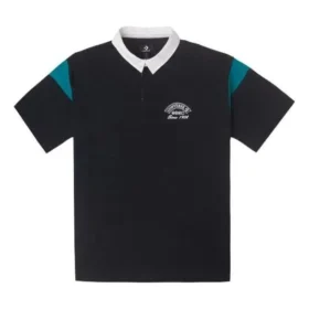 Retro polokošile, asijské velikosti „černá“ Retro polokošile, asijské velikosti „černá“