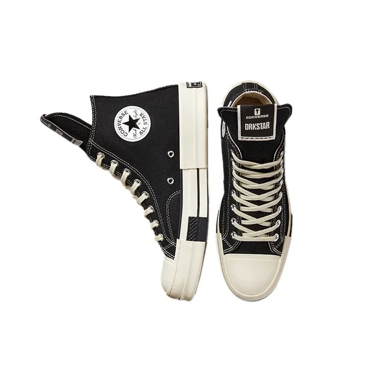 Rick Owens x DRKSHDW DRKSTAR Chuck 70 High „Black“ Rick Owens x DRKSHDW DRKSTAR Chuck 70 High „Black“