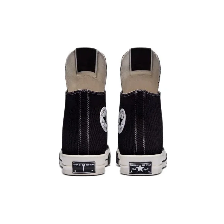 Rick Owens x TURBODRK Chuck 70 High „Black“ Rick Owens x TURBODRK Chuck 70 High „Black“