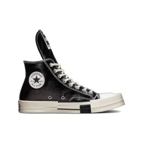 Rick Owens x TURBODRK Chuck 70 High „Black Lacquer“