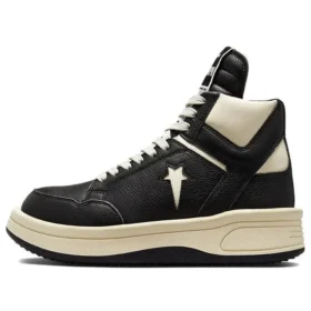 Rick Owens x TURBOWPN Mid „Black Cloud Cream“