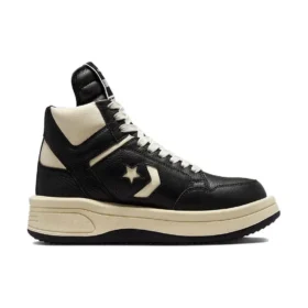 Rick Owens x TURBOWPN Mid „Black Cloud Cream“