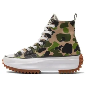Run Star Hike High „Archive Print Camo“