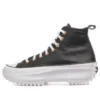 Run Star Hike Platform Metallic & Leather High Top „Black“