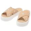 Sandály CV Platform „Beige“