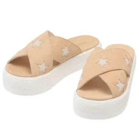 Sandály CV Platform „Beige“