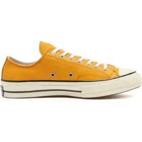 Sezónní barevná kožená Chuck 1970s „Yellow White“