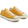 Sezónní barevná kožená Chuck 1970s „Yellow White“