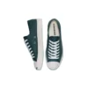 Sezónní barevná kožená obuv Jack Purcell „Green White“