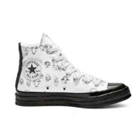 Shrimps x Chuck 70 High „White Black“
